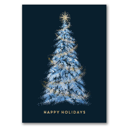Frosty Tree Holiday Cards
